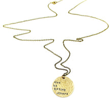 'Rise By Lifting Others' Necklace