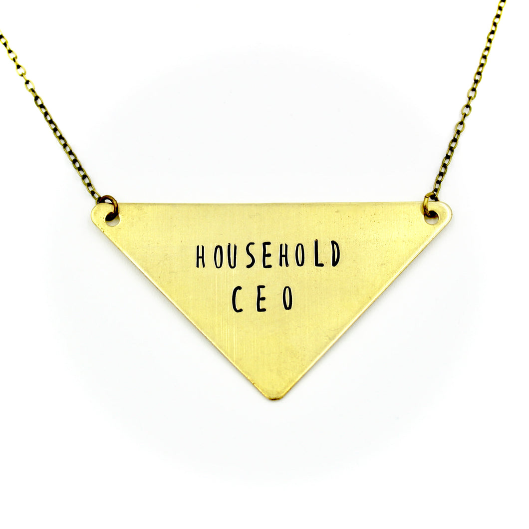 'Household CEO' Necklace