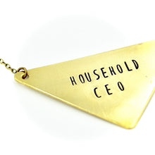 'Household CEO' Necklace