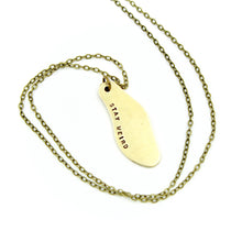 'Stay Weird' Necklace