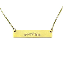 Atlanta Skyline Bar Necklace