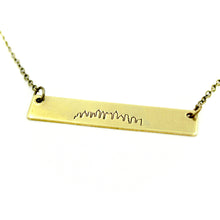 Atlanta Skyline Bar Necklace