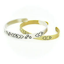 Stamped Cuff Bracelet - Style 3