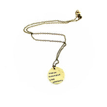 'Throw Kindness Like Confetti' Necklace