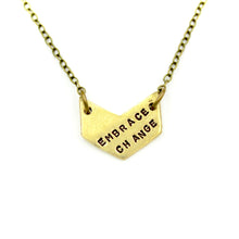 'Embrace Change' Necklace