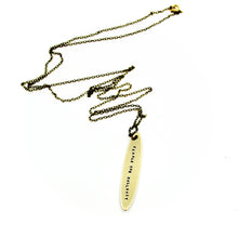 'Exhale The Bullshit' Necklace