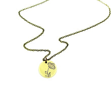 Cone Flower Necklace