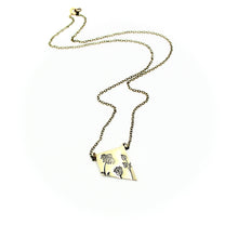 Asymmetrical Garden Necklace