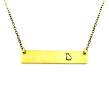 Georgia Bar Necklace
