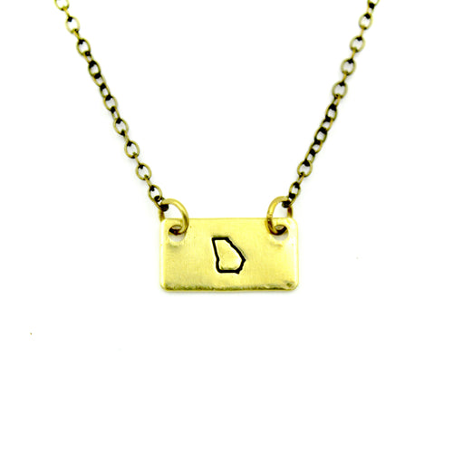 Georgia Bar Necklace (Mini)