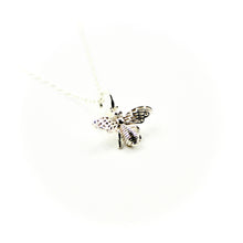 Bee Necklace - Sterling Silver