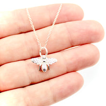 Bee Necklace - Sterling Silver