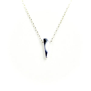 Long Spike Necklace - Sterling Silver