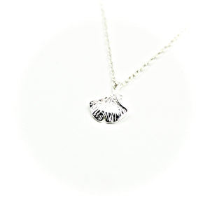 Ginkgo Leaf Necklace - Sterling Silver