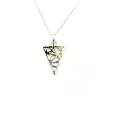 Webbed Triangle Necklace