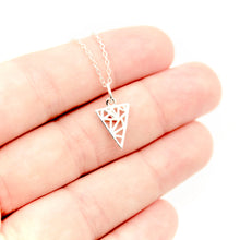 Webbed Triangle Necklace