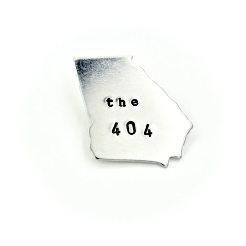 'The 404' Georgia Pin