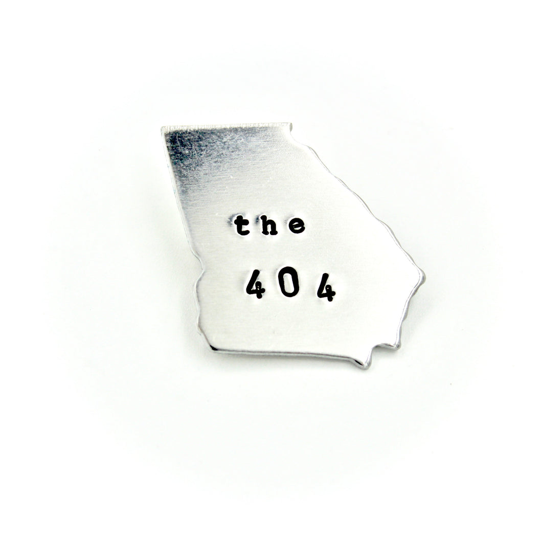 'The 404' Georgia Pin