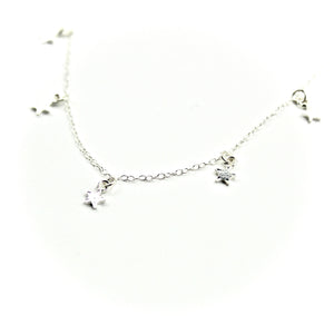 Sprinkle Necklace - Sterling Star