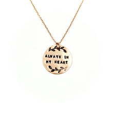'Always In My Heart' Rose Gold-Filled Necklace