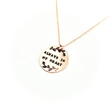 'Always In My Heart' Rose Gold-Filled Necklace