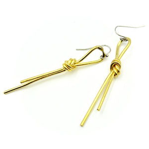 Long Knot Earrings