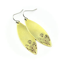 Floral Marquis Earrings