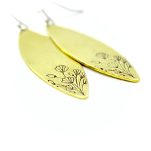 Floral Marquis Earrings