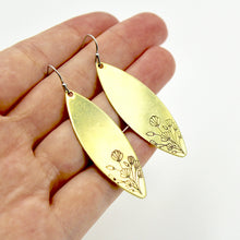 Floral Marquis Earrings