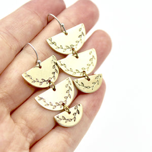 Tiered Vine Earrings