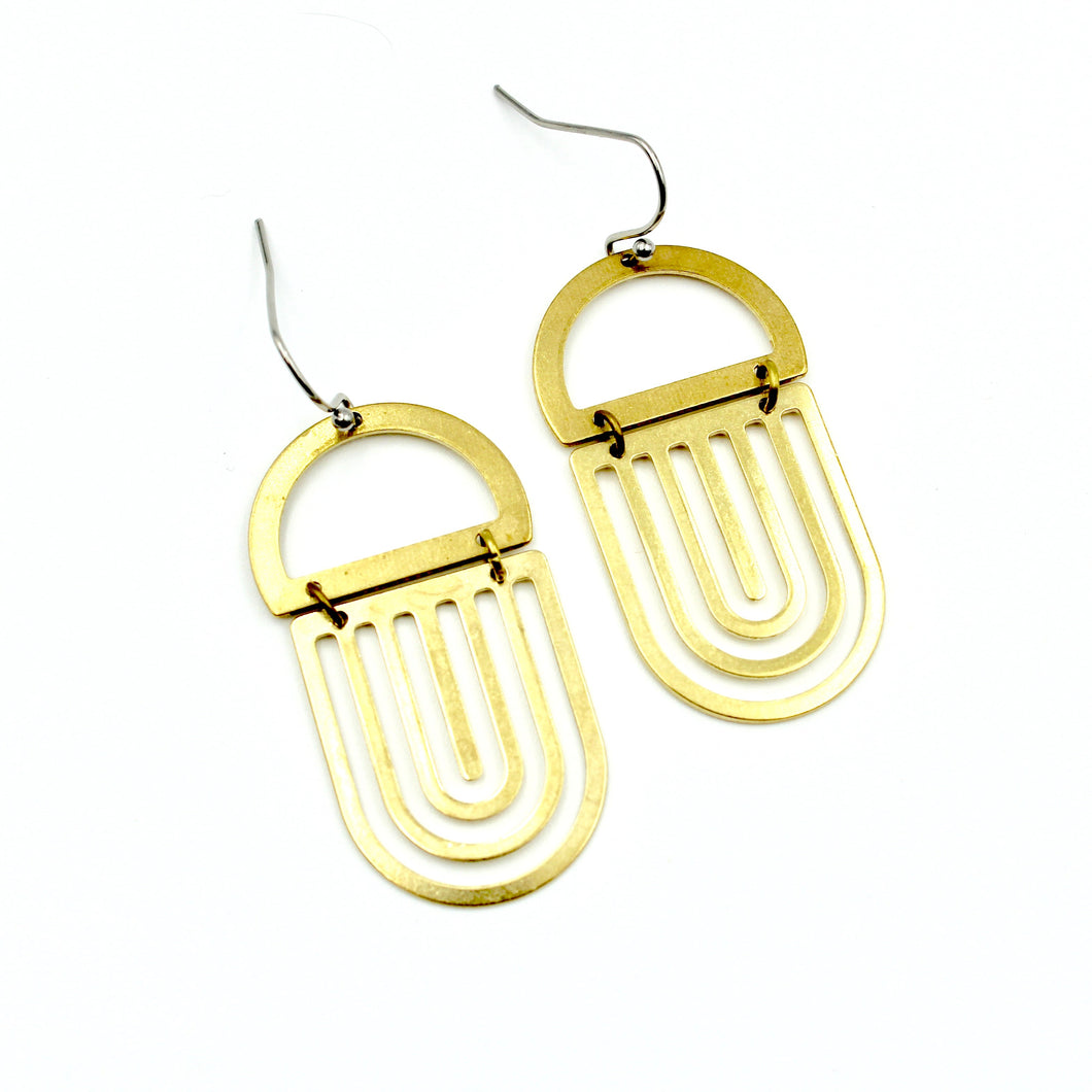 Bent Arch Earrings