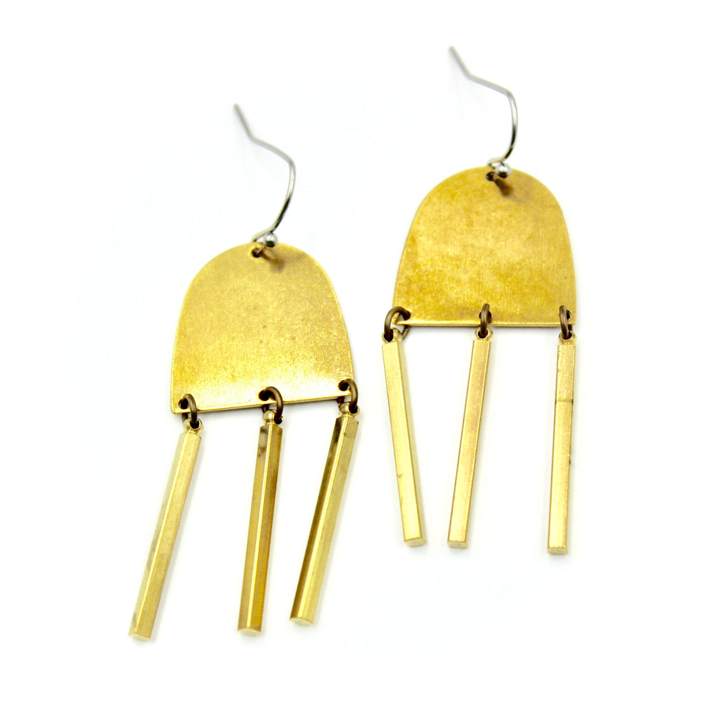 Modern Fringe Earrings