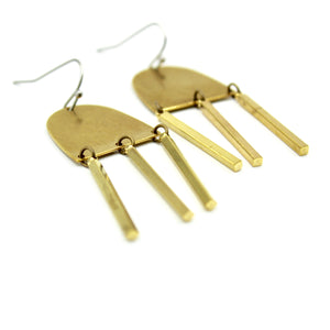 Modern Fringe Earrings