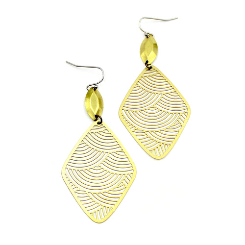 Swirly Cutout Earrings