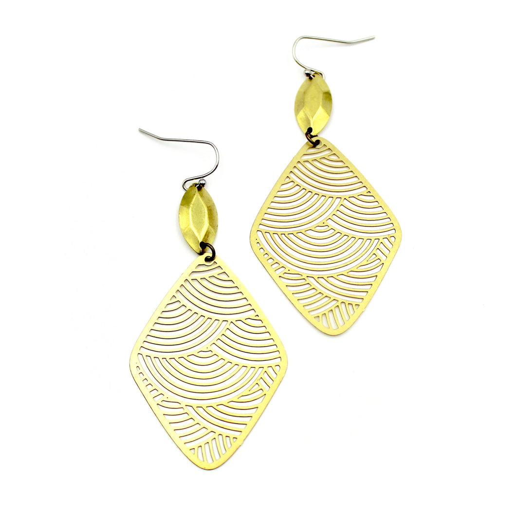 Swirly Cutout Earrings