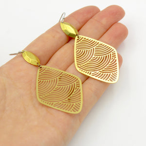 Swirly Cutout Earrings