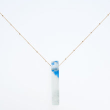 Mosaic Stiletto Gold Filled Necklace