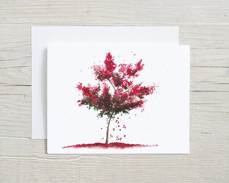 Fall Tree Greeting Card