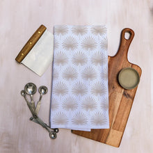 Palm Leaves Print Tea Towel