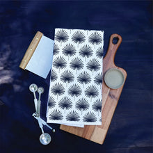 Palm Leaves Print Tea Towel