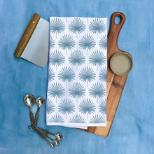 Palm Leaves Print Tea Towel