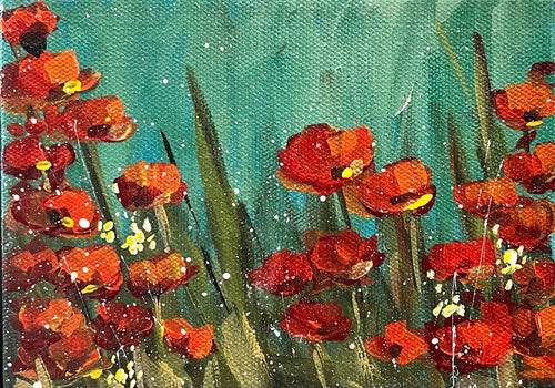 Garden Poppies 1