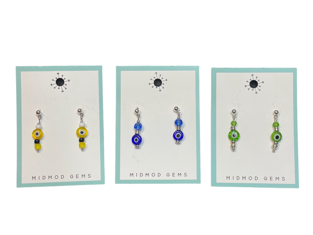 Evil Eye Earrings