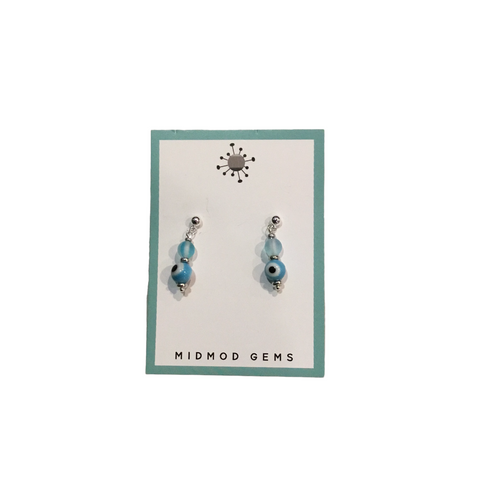 Evil Eye Protection Earrings
