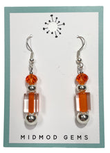 Bright Beaded Drop Earrings