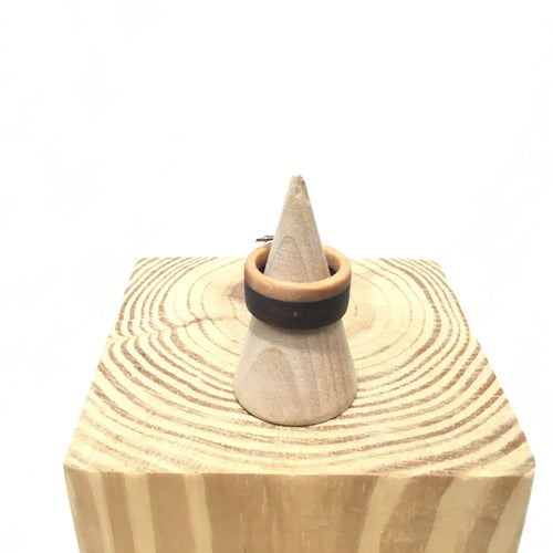 Leopardwood, Walnut, and Maple Ring