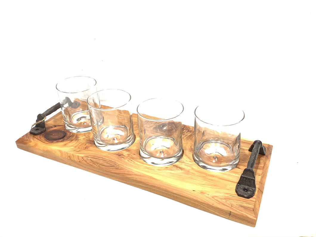 Australian Cypress Whiskey Flight with 4 Glasses (III)