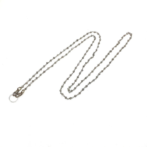 Necklace - Labradorite Rosary Chain