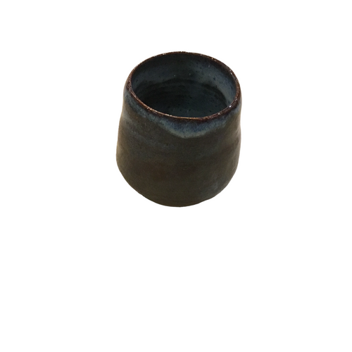 Blue Stemless Wine Glass