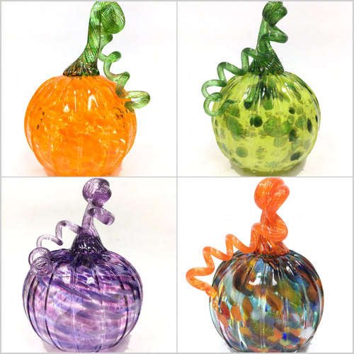 Blown Glass Pumpkin (58)